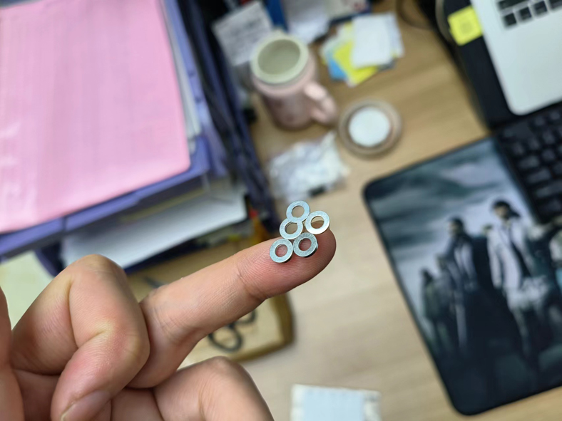 超薄环形钕磁铁，0.5mm厚